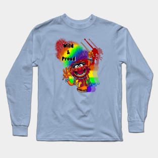 Wild Artsy and Pround Animal Long Sleeve T-Shirt